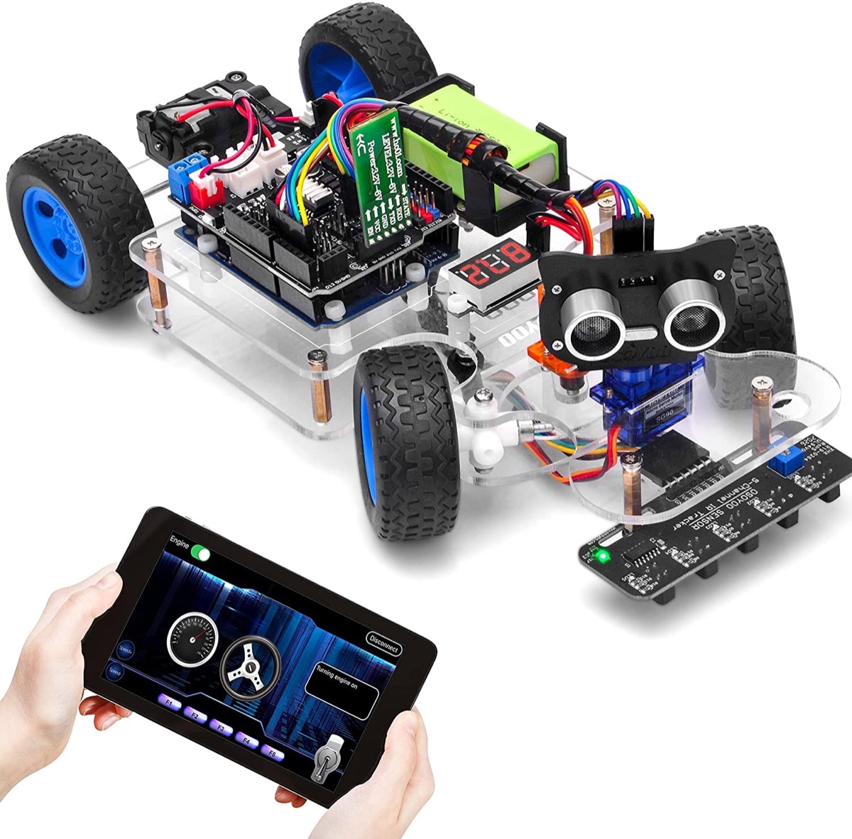 DevCommu RC Car Kit — build an Arduino RC car